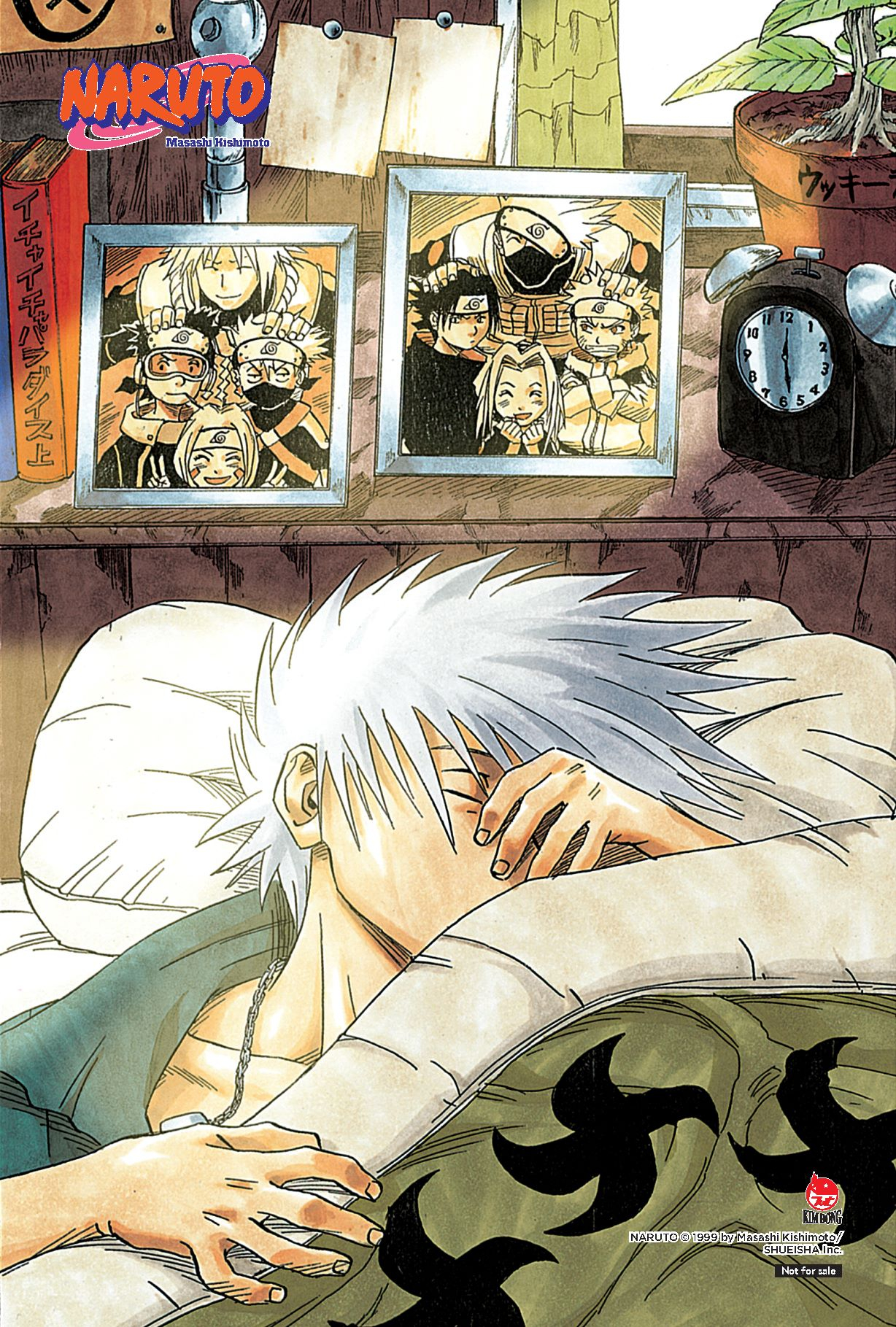 naruto bí truyền - lâm thư - quyển trục tổng hợp thông tin nhân vật - tặng kèm postcard