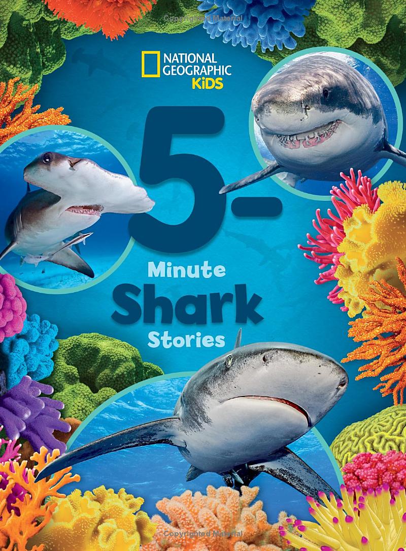 national geographic kids 5-minute shark stories