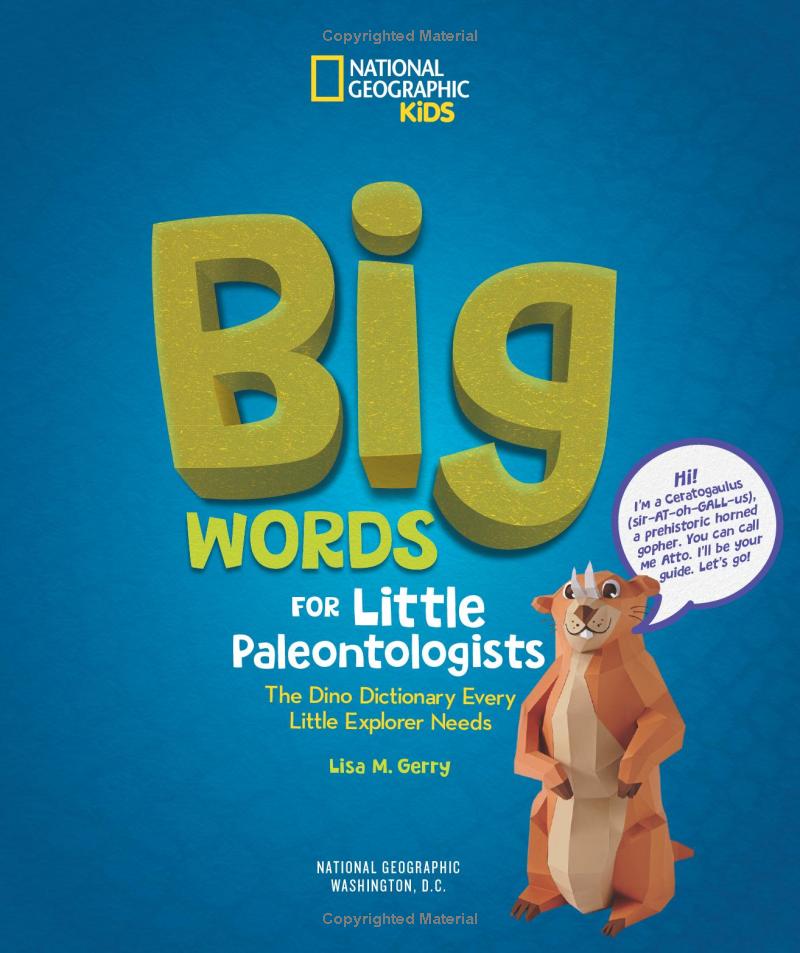 national geographic kids - big words for little paleontologists