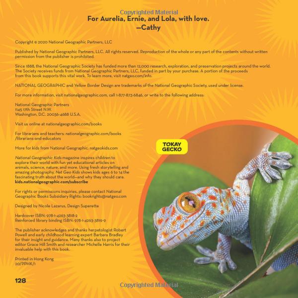 national geographic kids little kids first big book of reptiles and amphibians