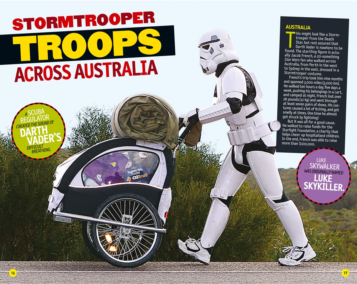 national geographic kids weird but true!: ripped from the headlines: real-life stories you have to read to believe