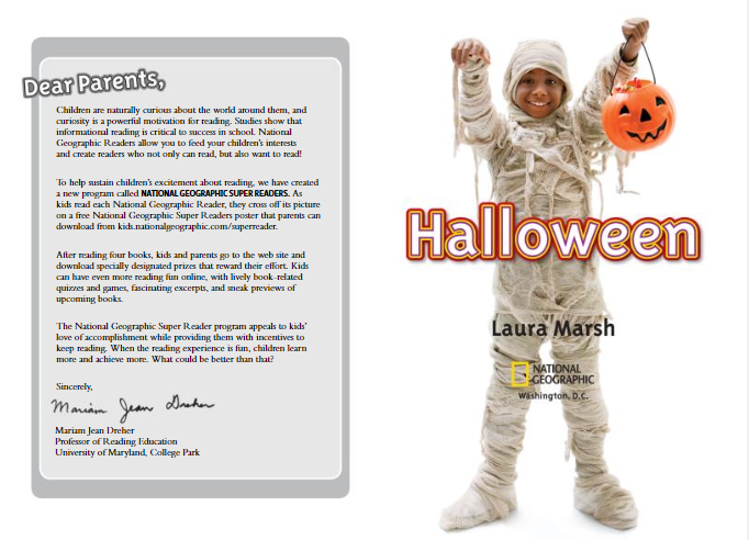 national geographic readers: halloween