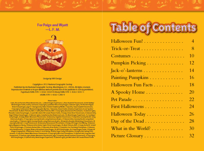 national geographic readers: halloween