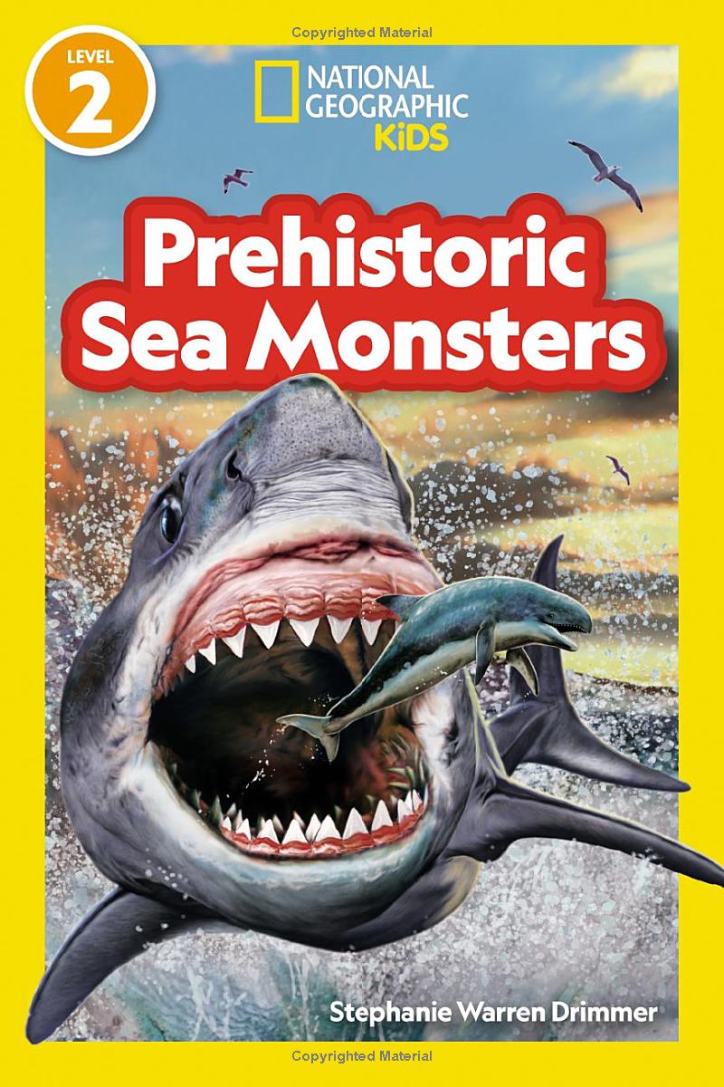 national geographic readers prehistoric sea monsters (level 2)