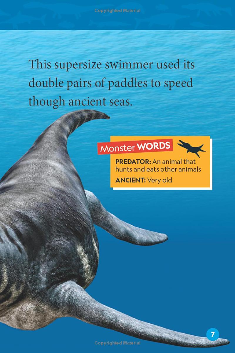 national geographic readers prehistoric sea monsters (level 2)
