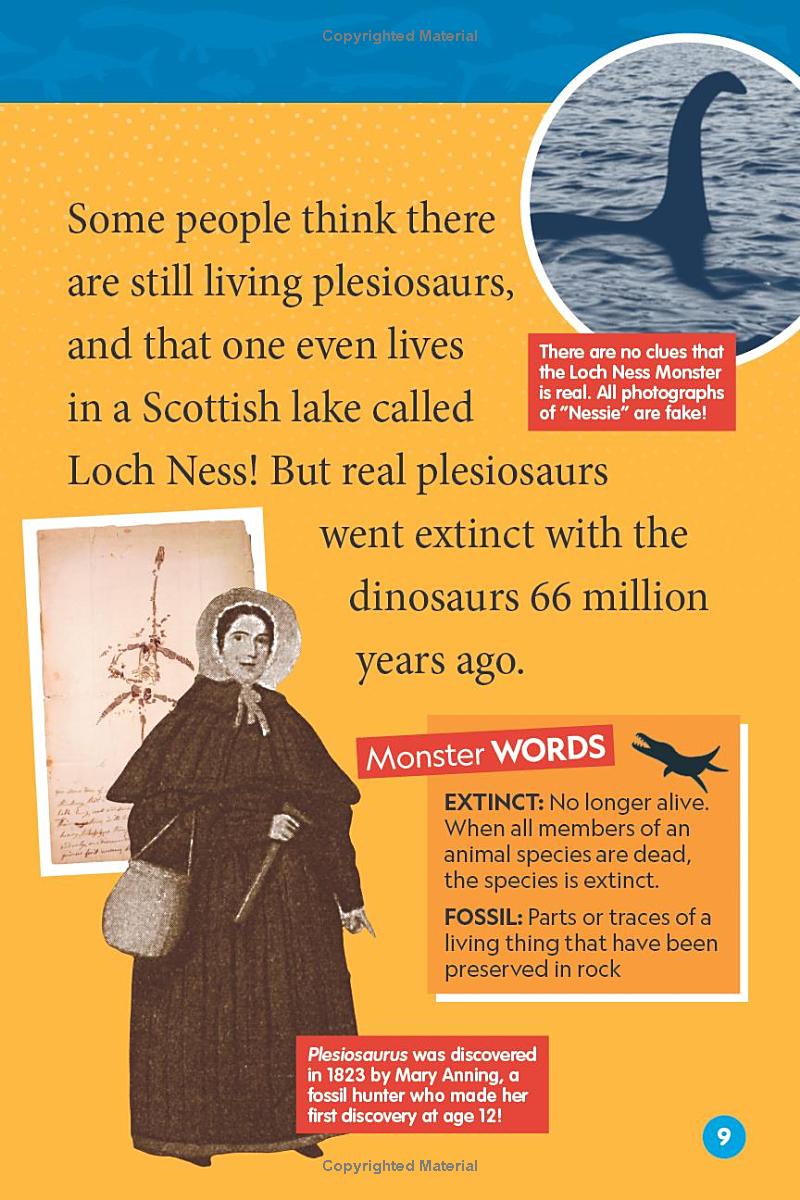 national geographic readers prehistoric sea monsters (level 2)
