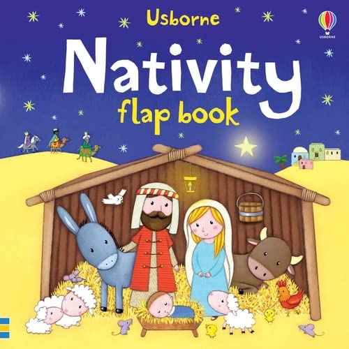 nativity flap book