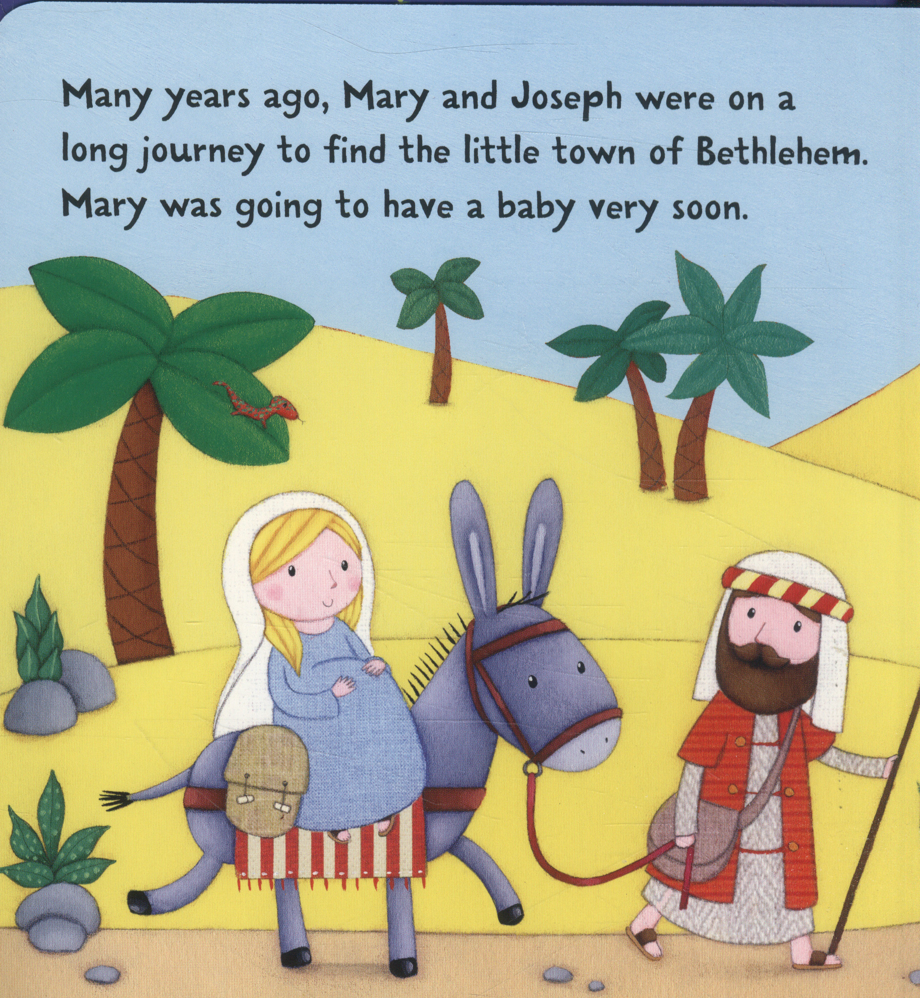 nativity flap book