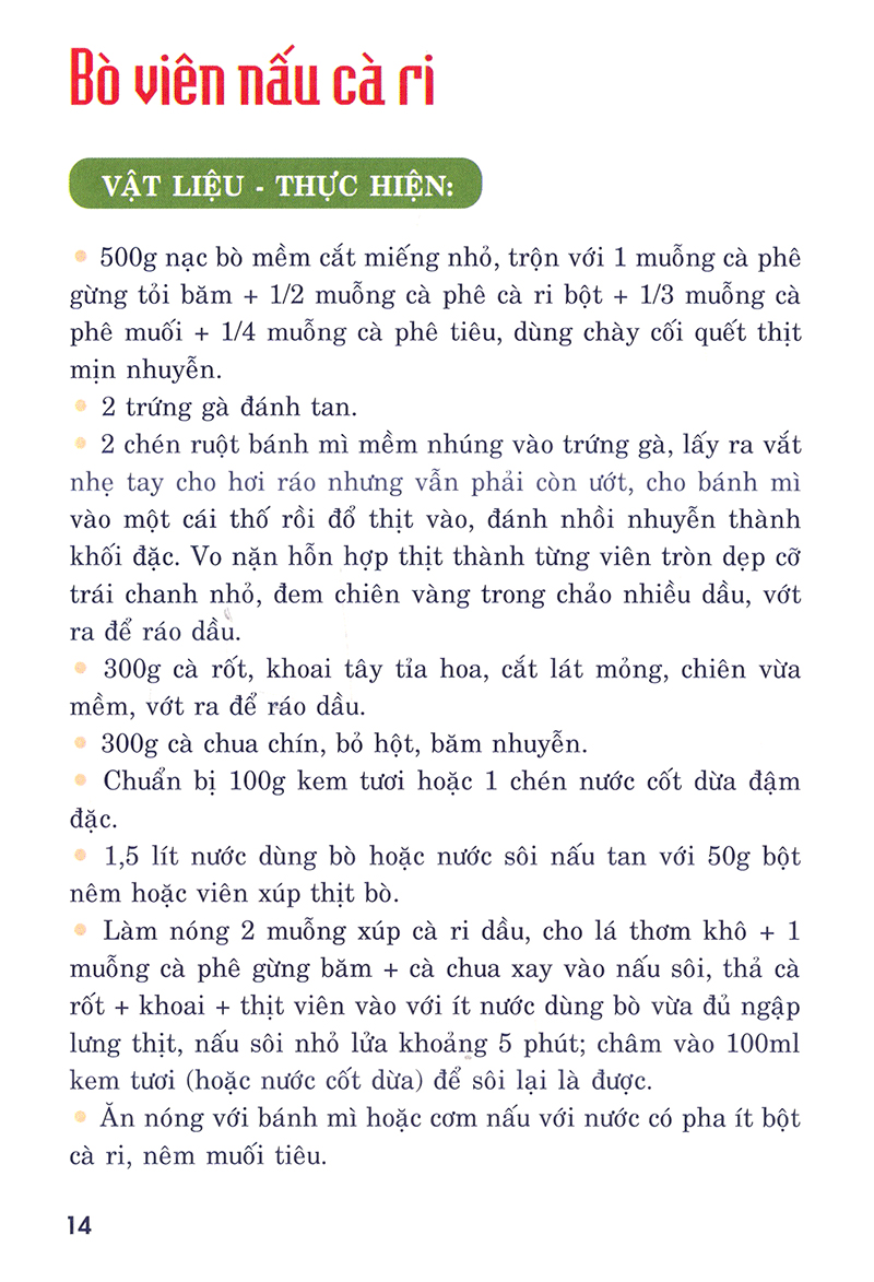 nấu ăn ngon - các món nấu