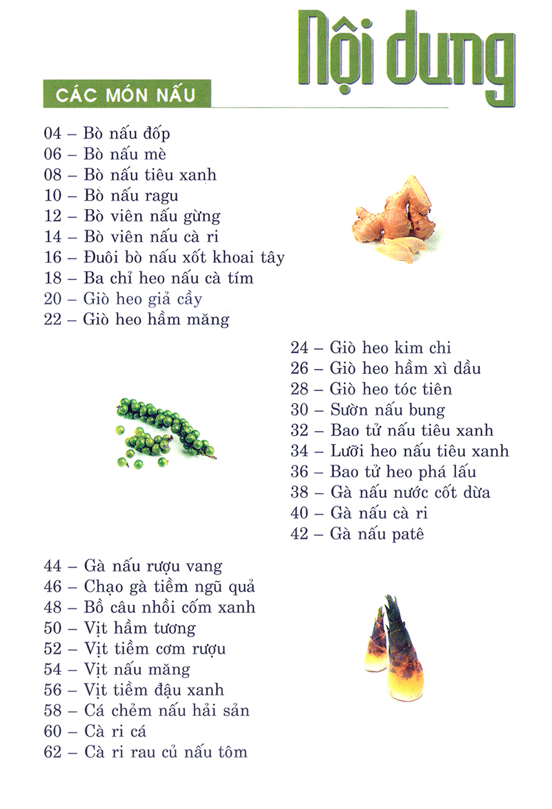 nấu ăn ngon - các món nấu