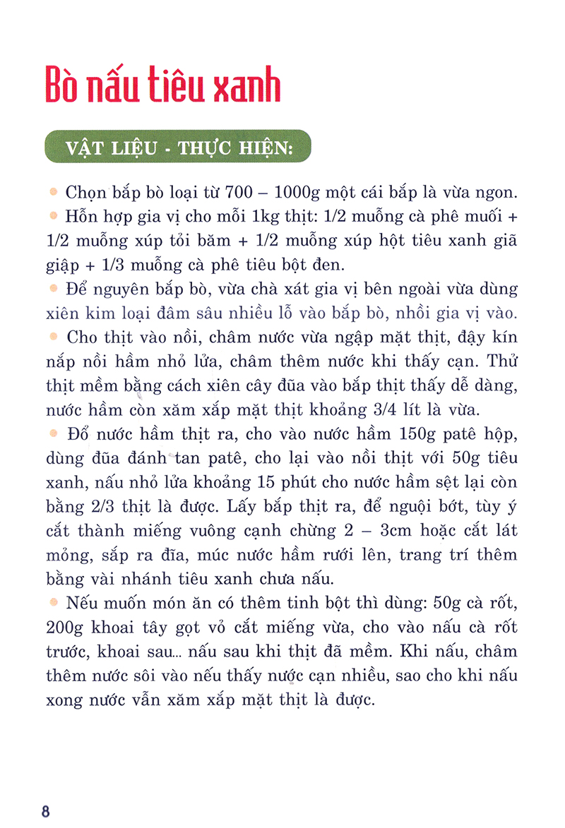 nấu ăn ngon - các món nấu