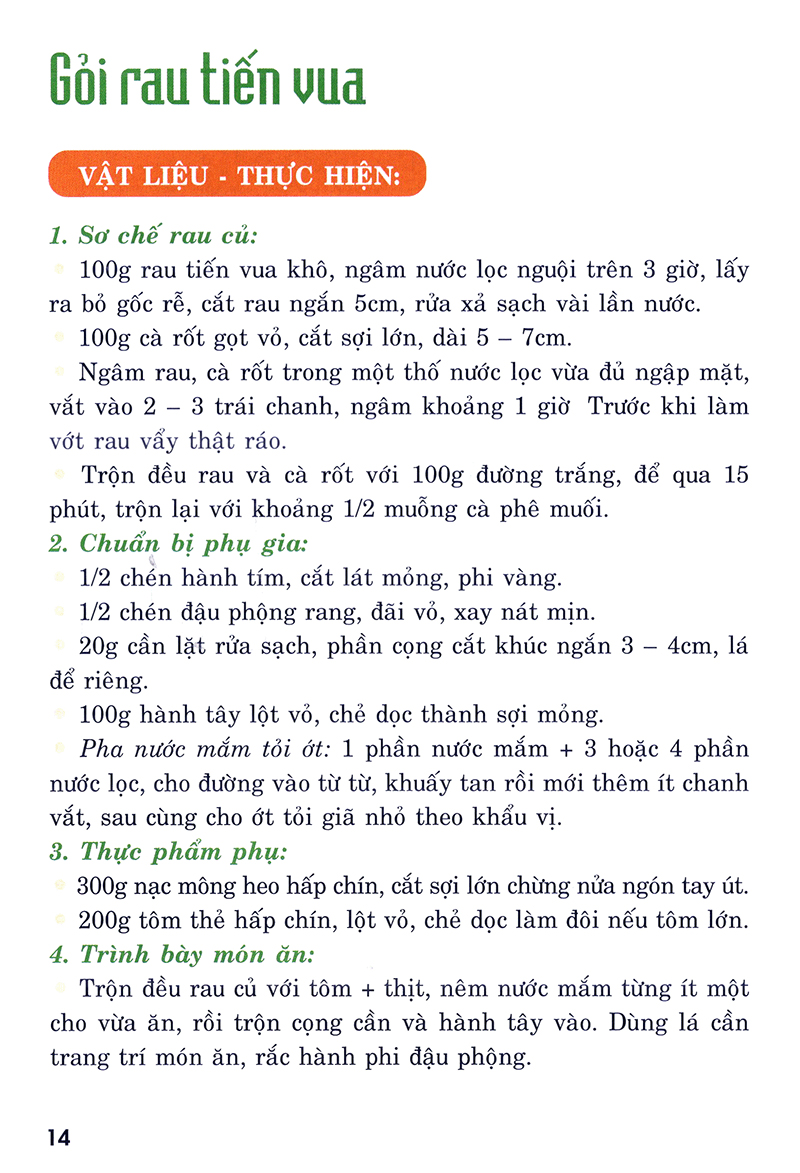nấu ăn ngon - gỏi và món nguội