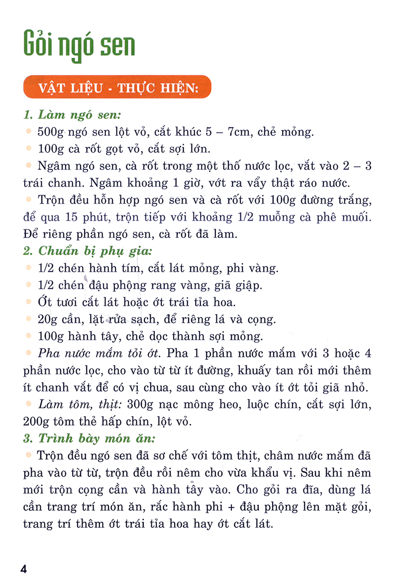 nấu ăn ngon - gỏi và món nguội