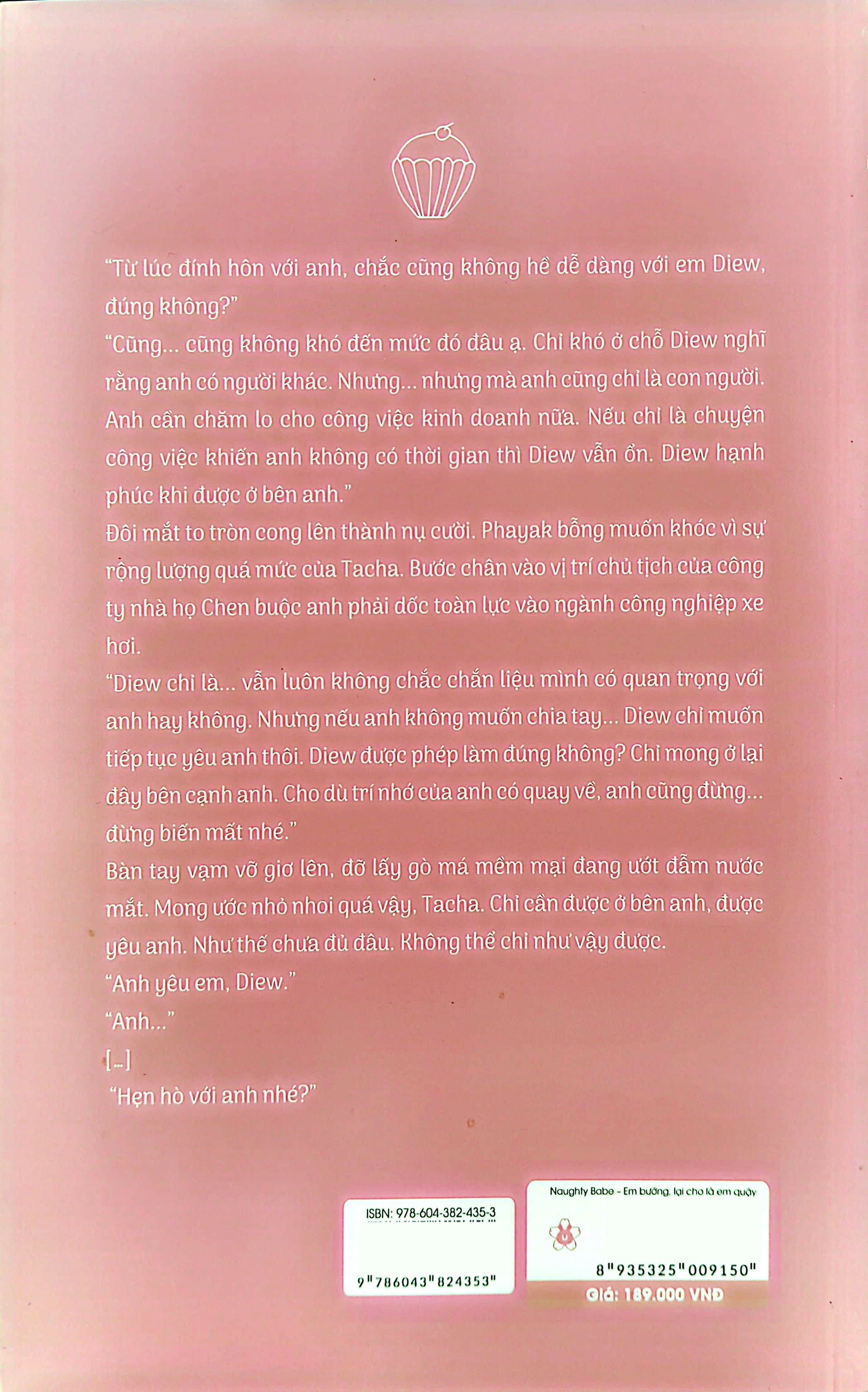 naughty babe - em bướng, lại cho là em quậy - tặng kèm 1 bookmark 2 mặt bồi cứng