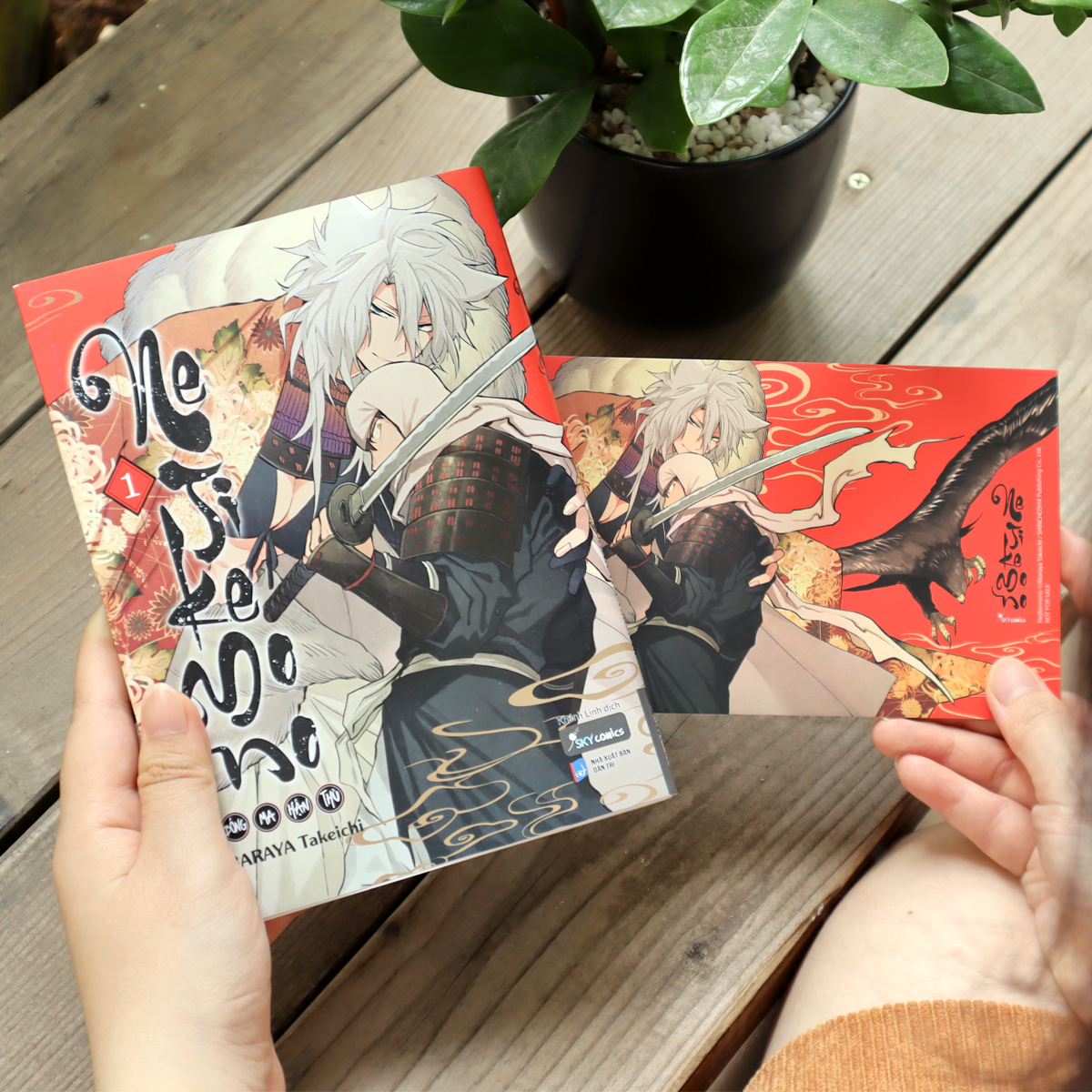 nejikemono - bóng ma hận thù - tập 1 - tặng kèm postcard