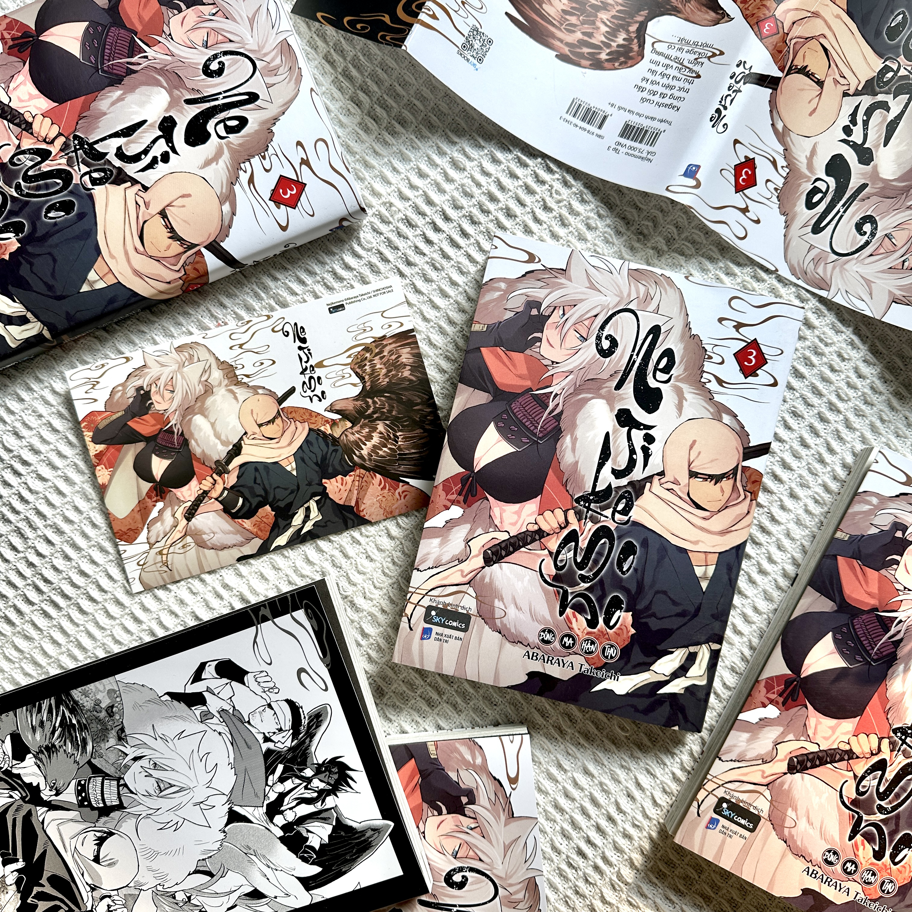 nejikemono - bóng ma hận thù - tập 3 (tập cuối) - tặng kèm postcard