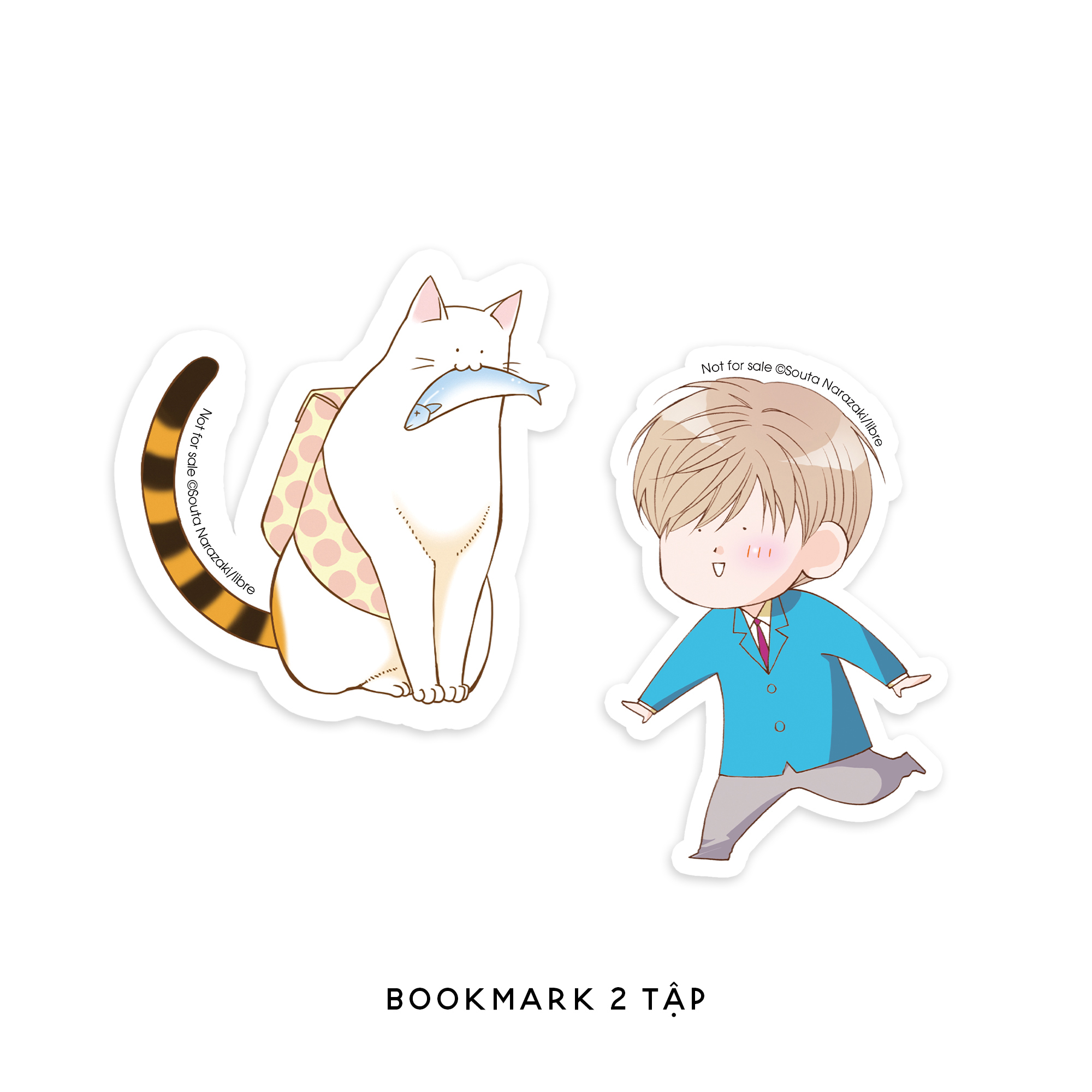 neko neko honey (bộ 2 tập) - tặng kèm 2 bookmark bế hình nhân vật