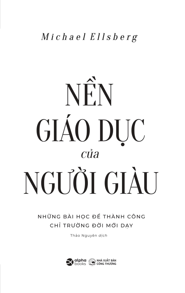nền giáo dục của người giàu (tái bản 2024)