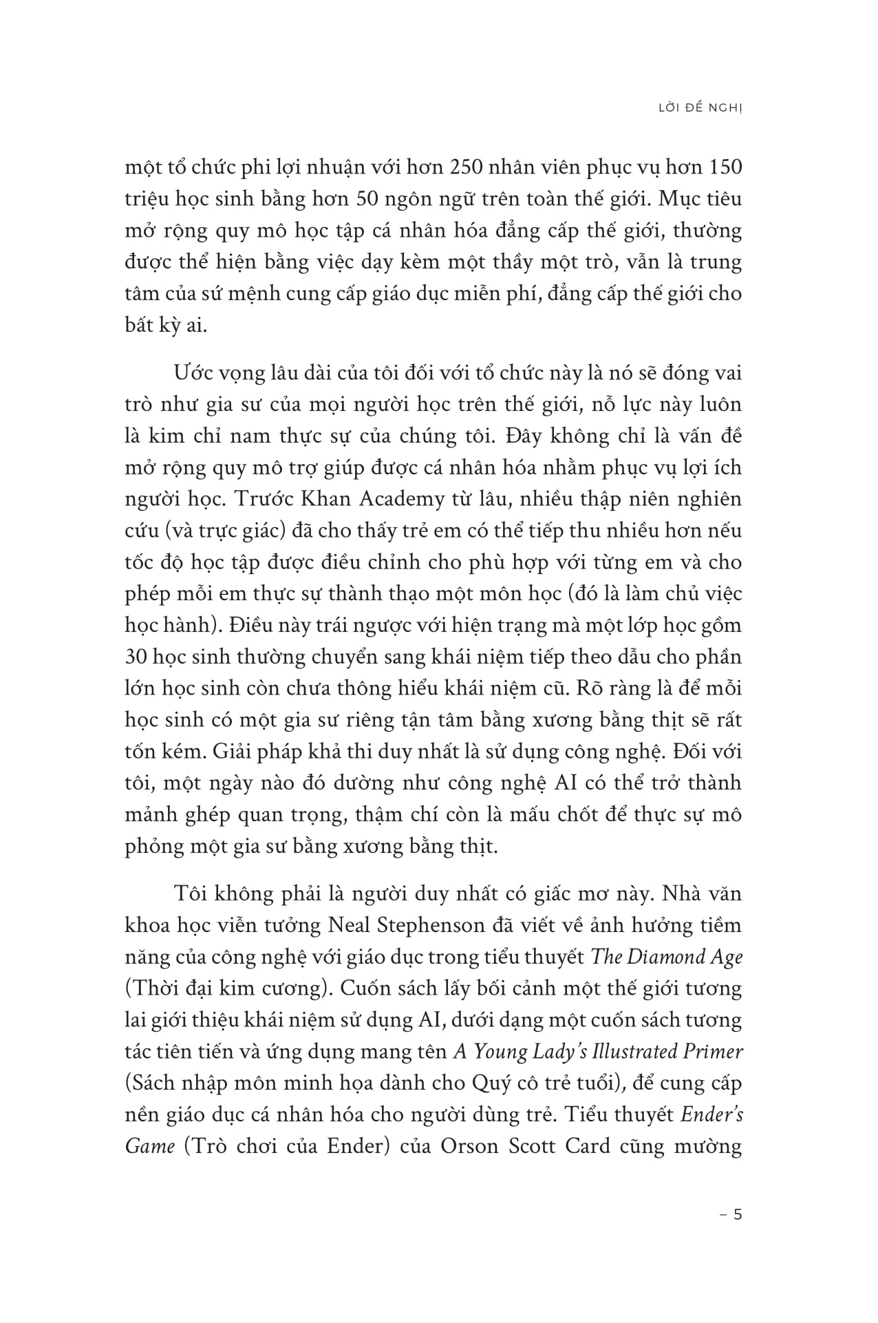 nền giáo dục mới can đảm - brave new words - ai sẽ tạo nên cuộc cách mạng giáo dục như thế nào (và tại sao điều đó lại tốt đẹp?)