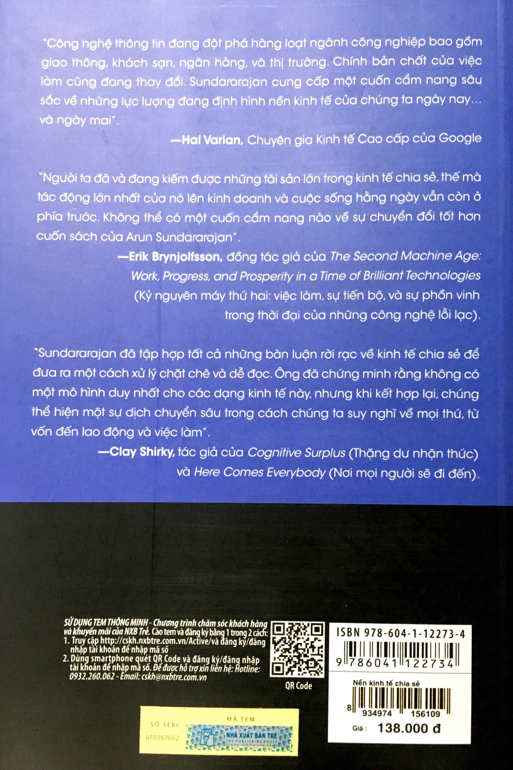 nền kinh tế chia sẻ - sự kết thúc của việc làm, và sự trỗi dậy của chủ nghĩa tư bản dựa-trên-đám-đông (tái bản 2018)