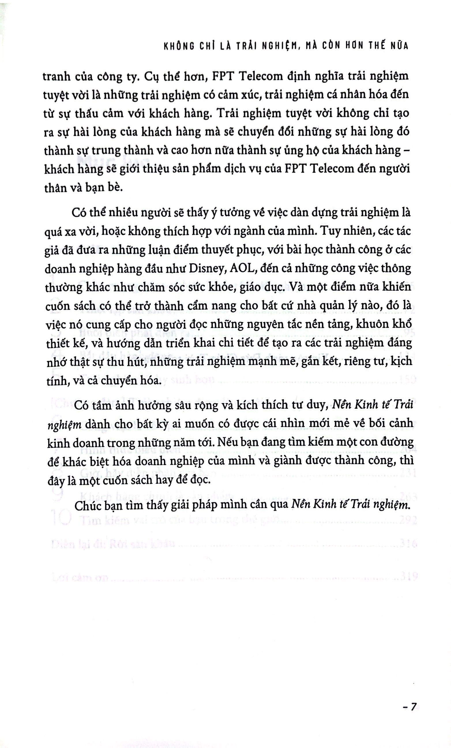 nền kinh tế trải nghiệm - biến dịch vụ của bạn thành trải nghiệm khách hàng