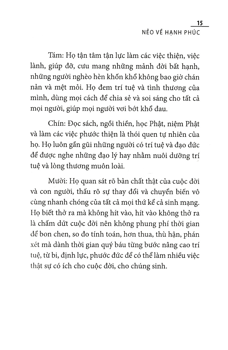 nẻo về hạnh phúc