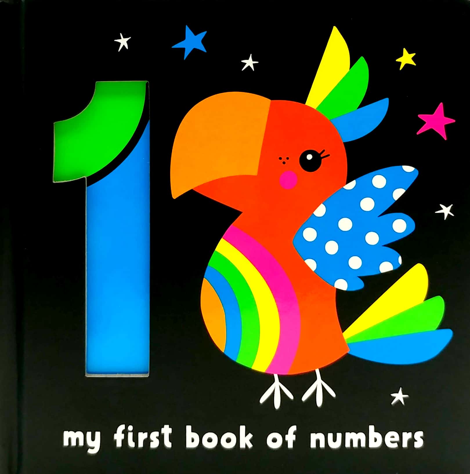 neon cut outs - my first book of numbers