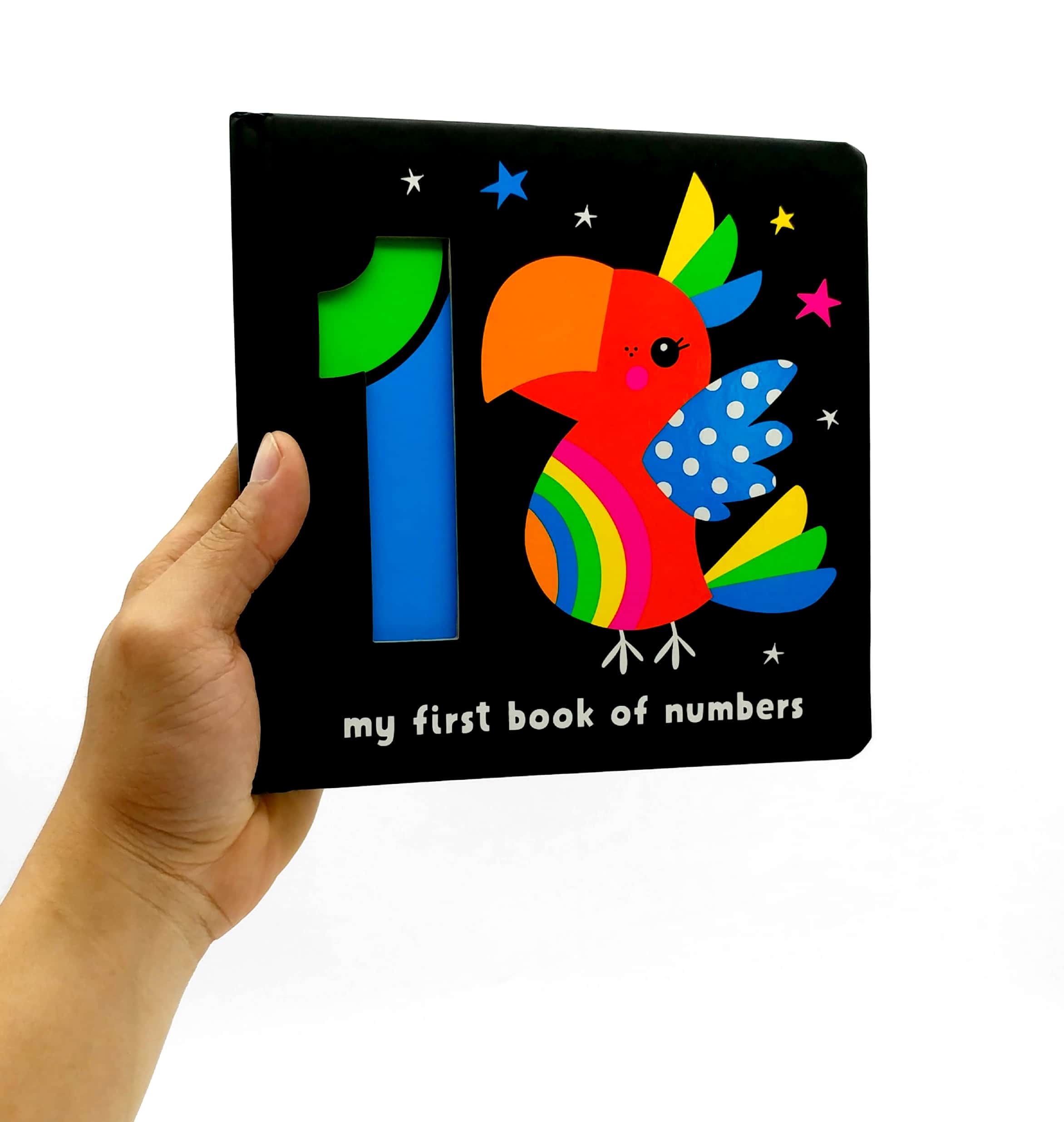 neon cut outs - my first book of numbers