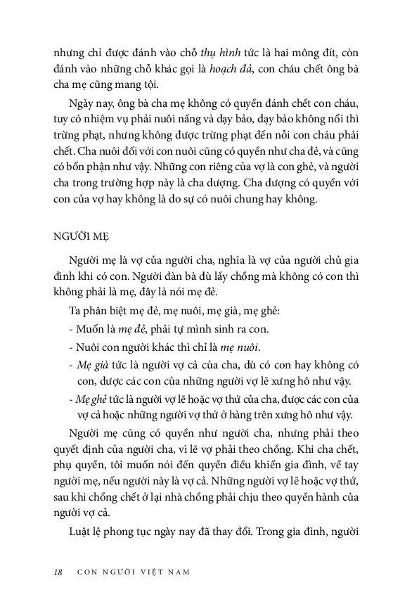 nếp cũ - con người việt nam