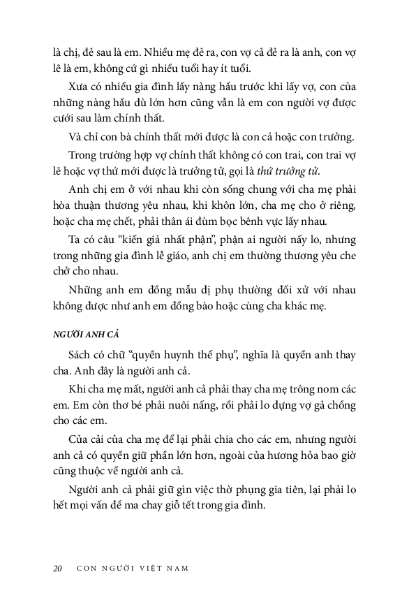 nếp cũ - con người việt nam