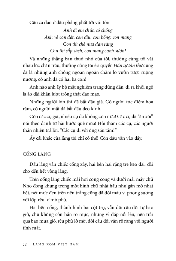 nếp cũ - làng xóm việt nam