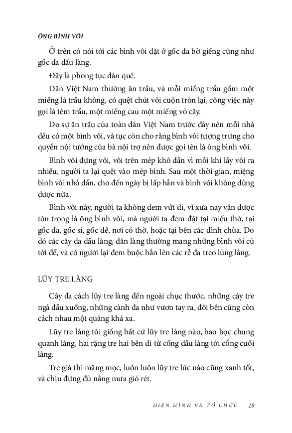 nếp cũ - làng xóm việt nam