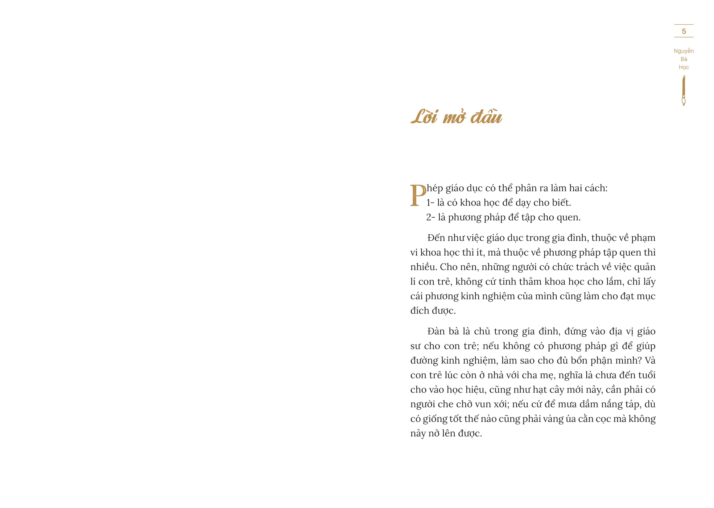 Nep Nha - Gia Dinh Giao Duc - Phep Day Con