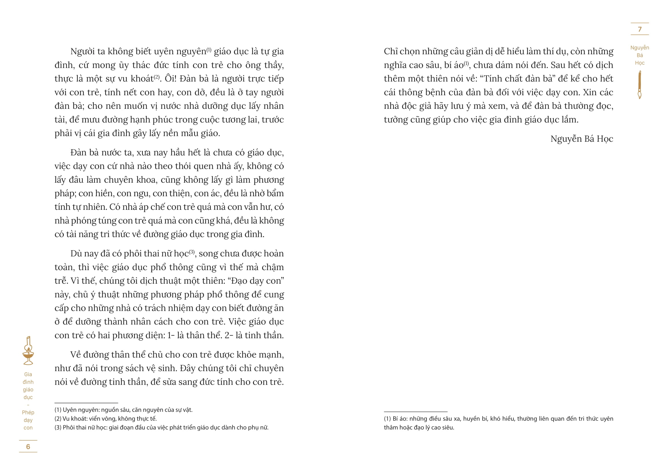 Nep Nha - Gia Dinh Giao Duc - Phep Day Con