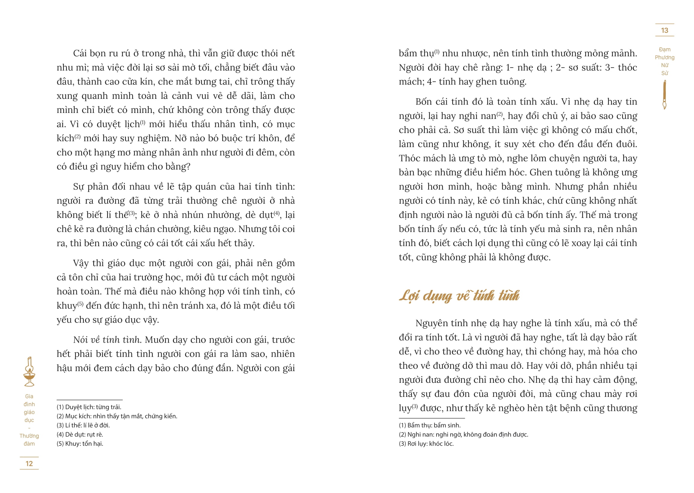 Nep Nha - Gia Dinh Giao Duc - Thuong Dam