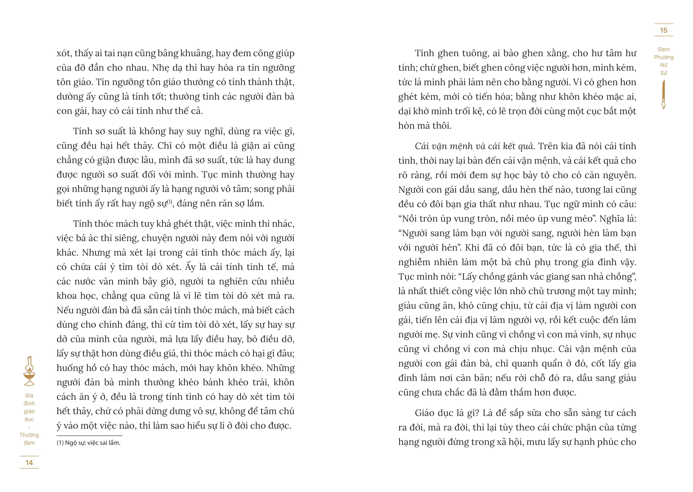 Nep Nha - Gia Dinh Giao Duc - Thuong Dam