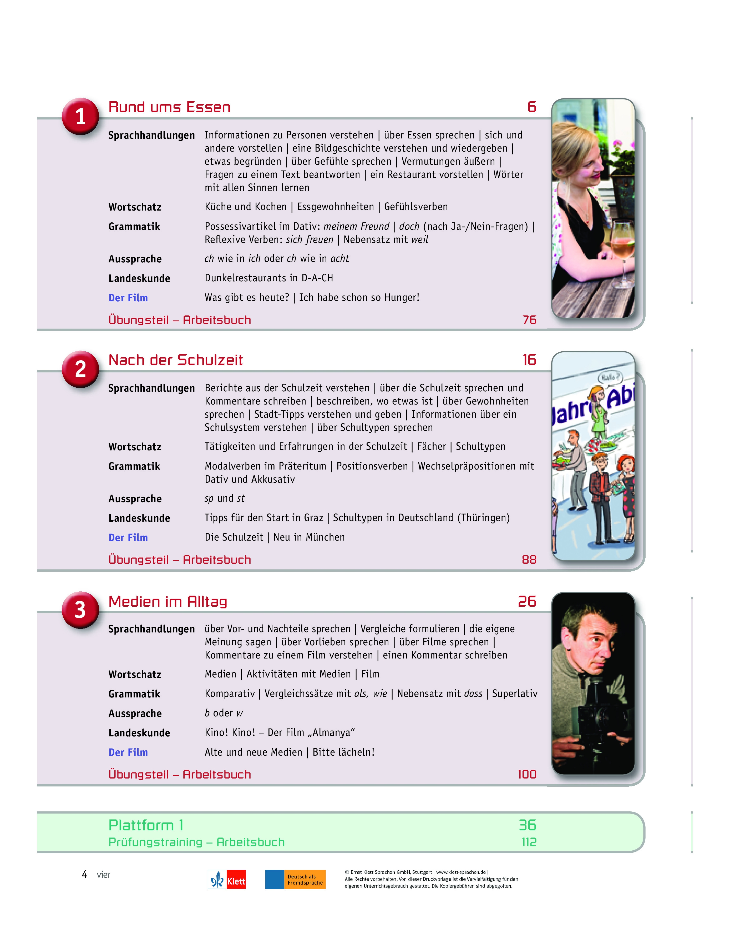 netzwerk a2: deutsch als fremdsprache / deutsch als fremdsprache. kurs- und arbeitsbuch mit dvd und 2 audio-cds