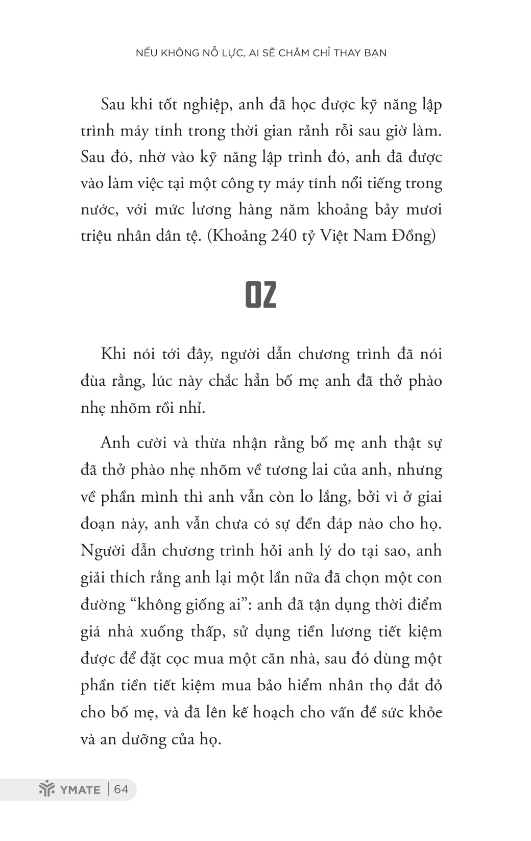 nếu không nỗ lực, ai sẽ chăm chỉ thay bạn
