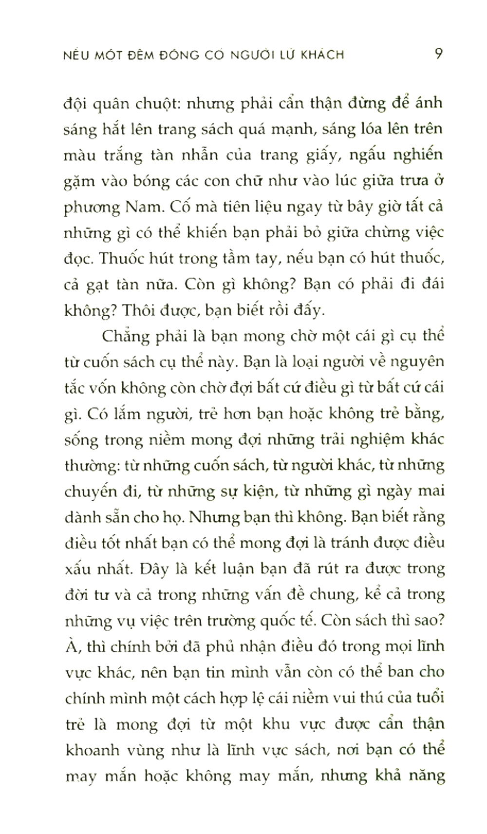 nếu một đêm đông có người lữ khách (tái bản 2023)