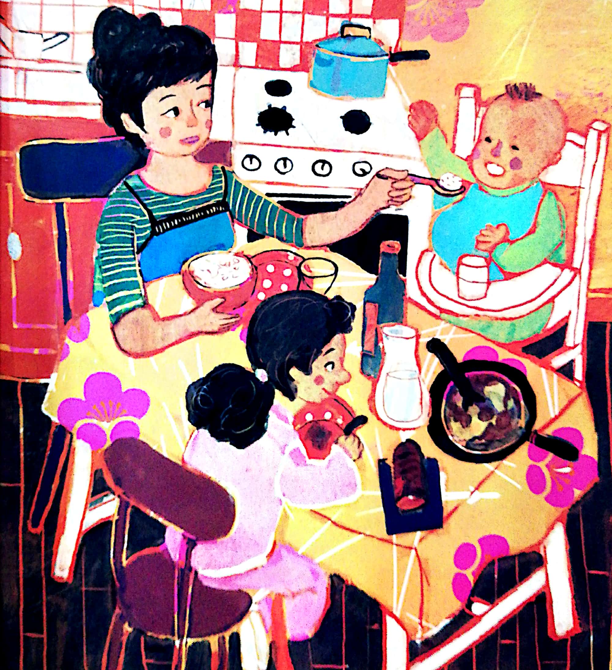 nếu phải sống riêng với bố hoặc mẹ - khi chúng mình là con nuôi