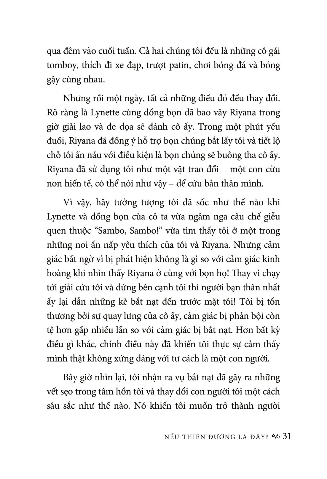 nếu thiên đường là đây