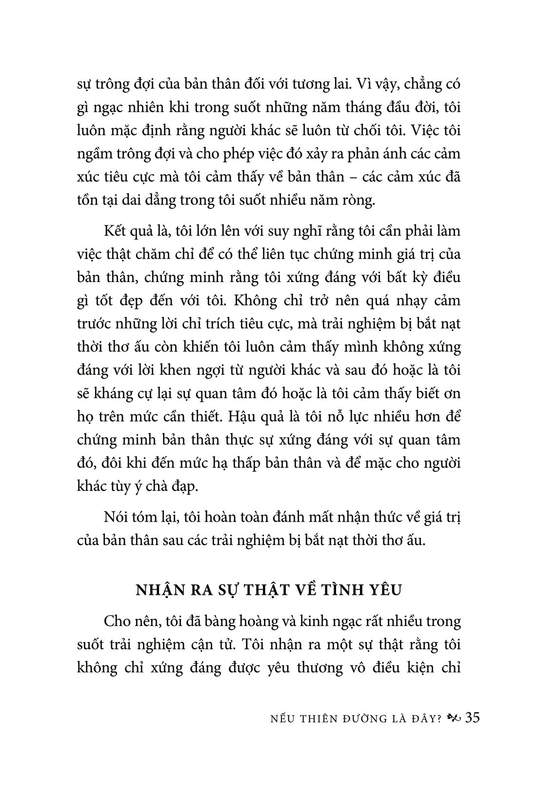 nếu thiên đường là đây