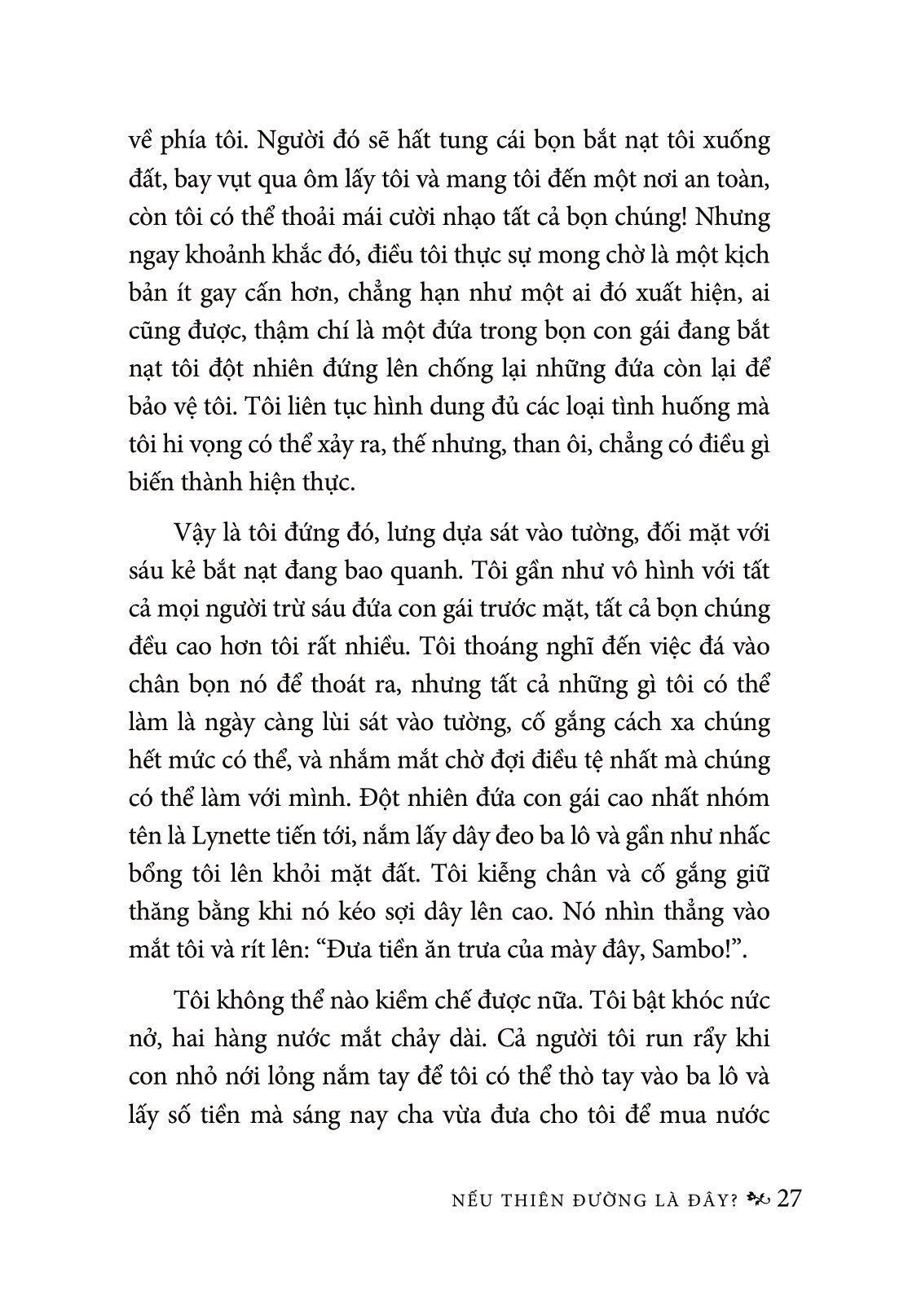 nếu thiên đường là đây