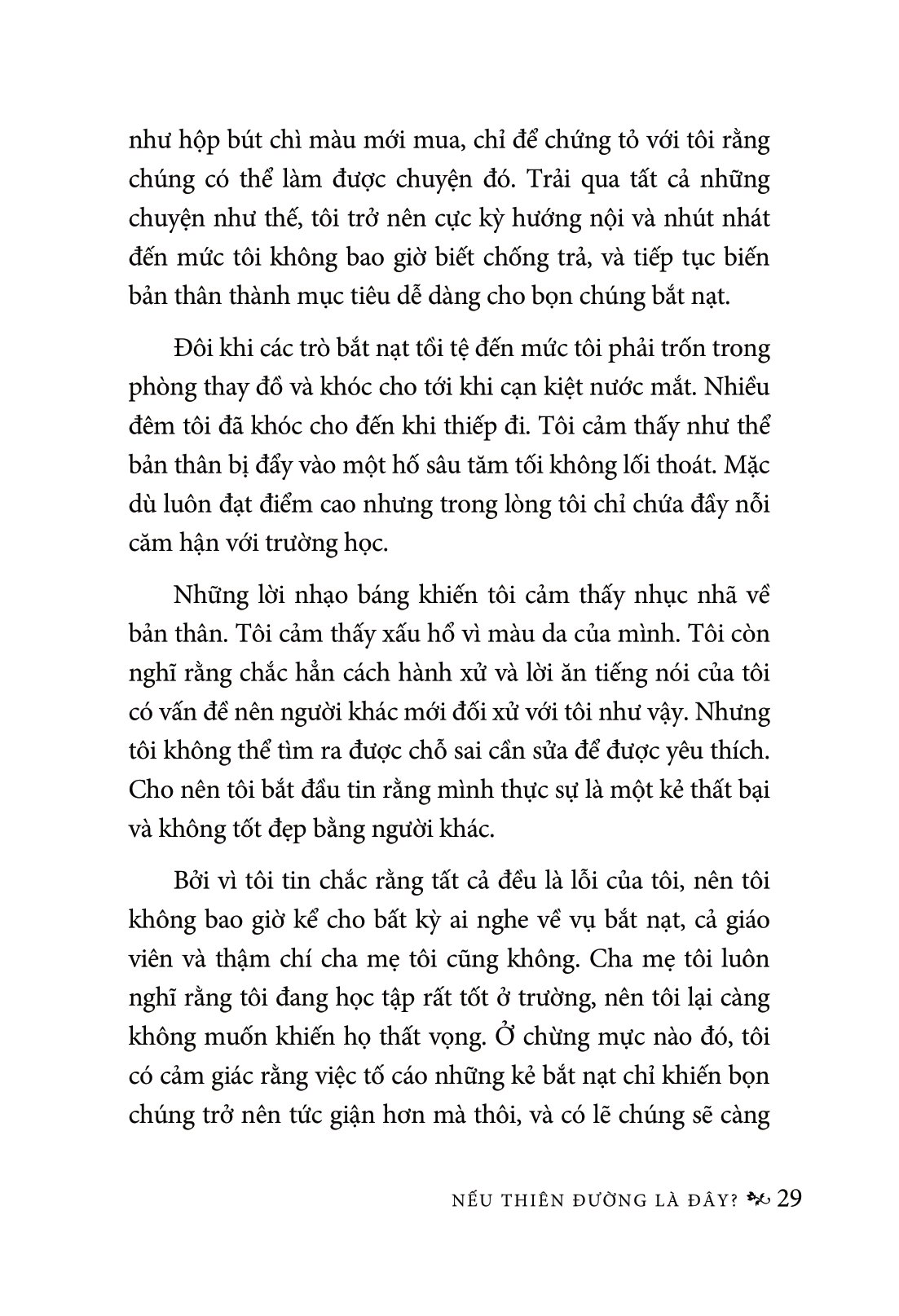 nếu thiên đường là đây