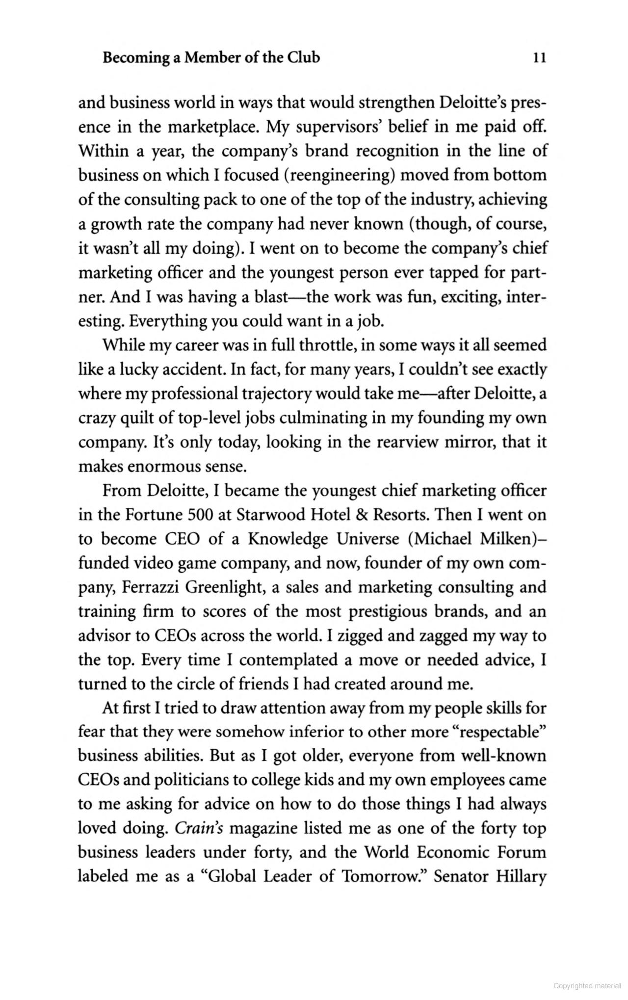 never eat alone: and other secrets to success, one relationship at a time