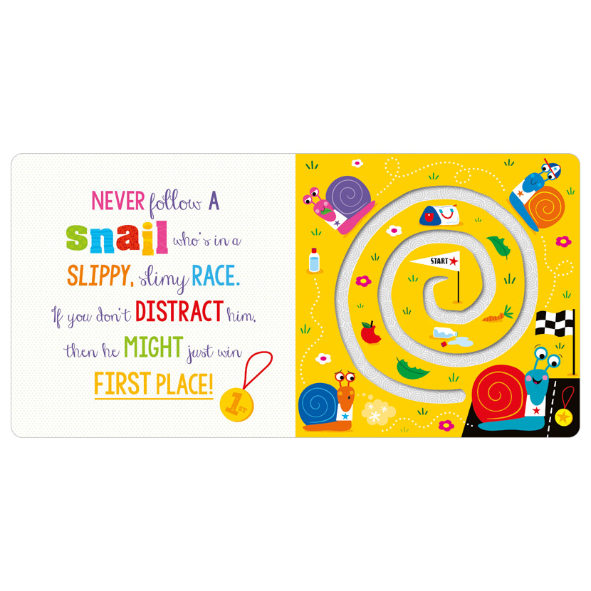 never follow a spider!