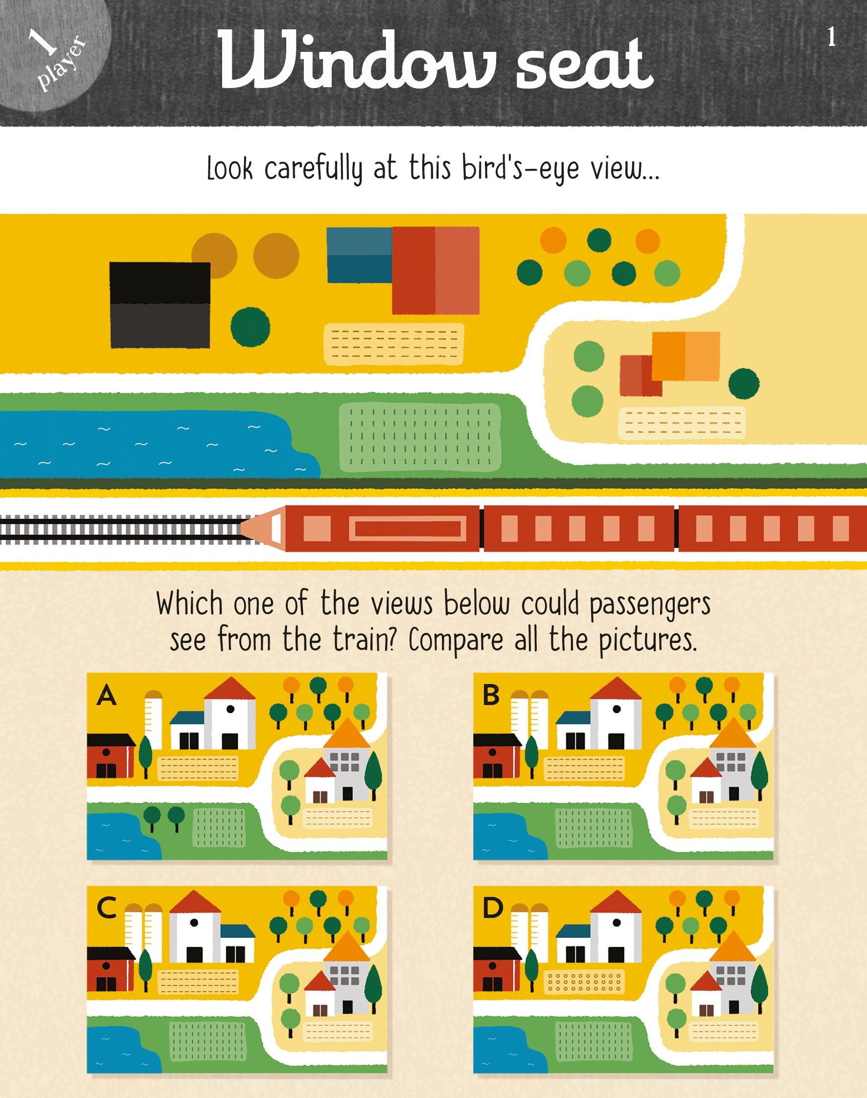 never get bored on a train puzzles and games