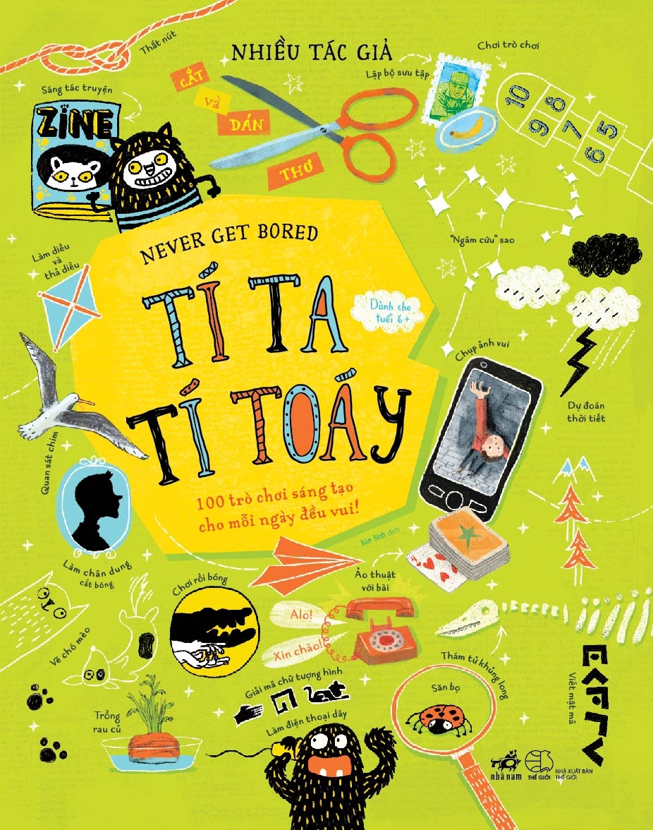 never get bored - tí ta tí toáy