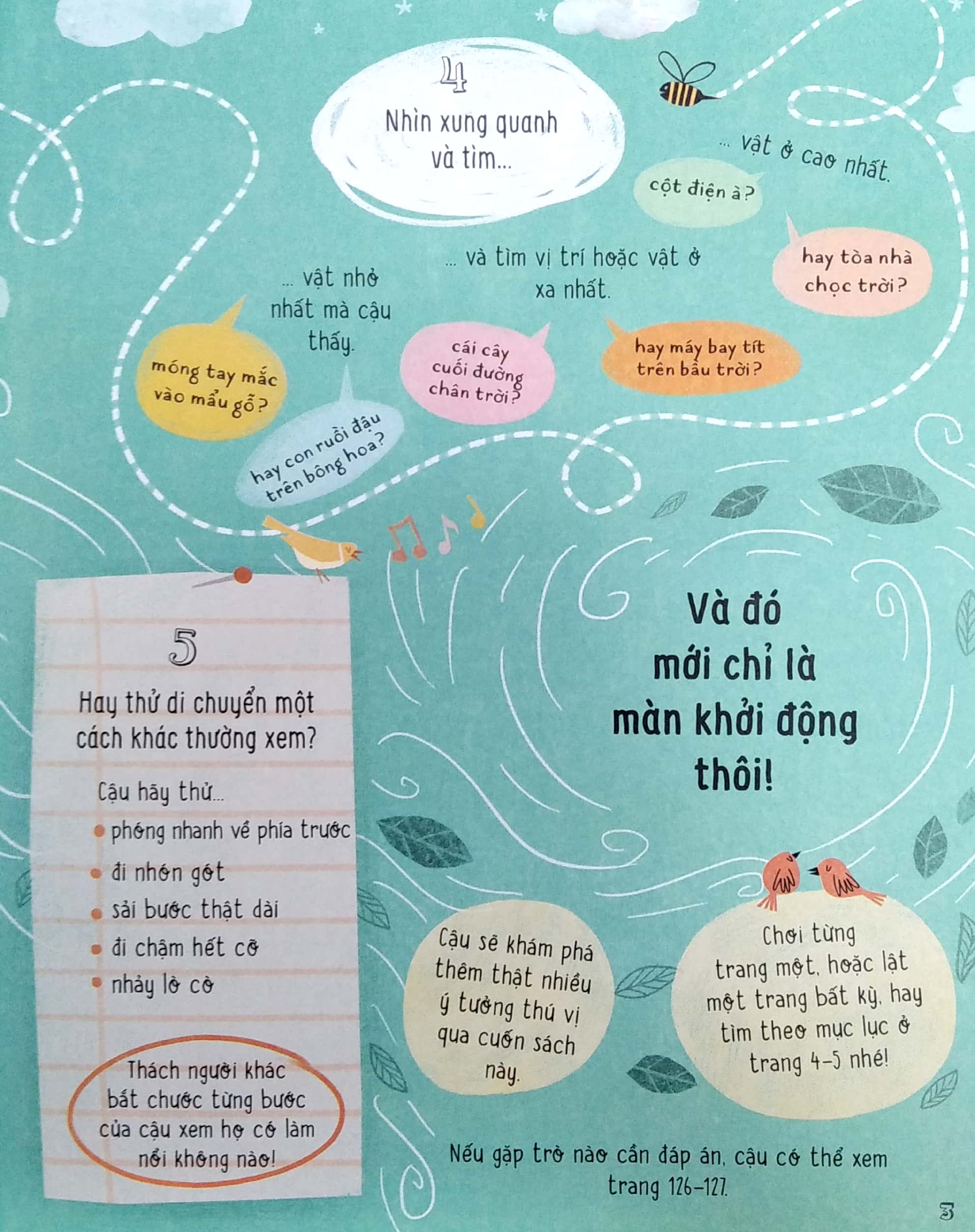 never get bored - tí ta tí toáy ngoài trời