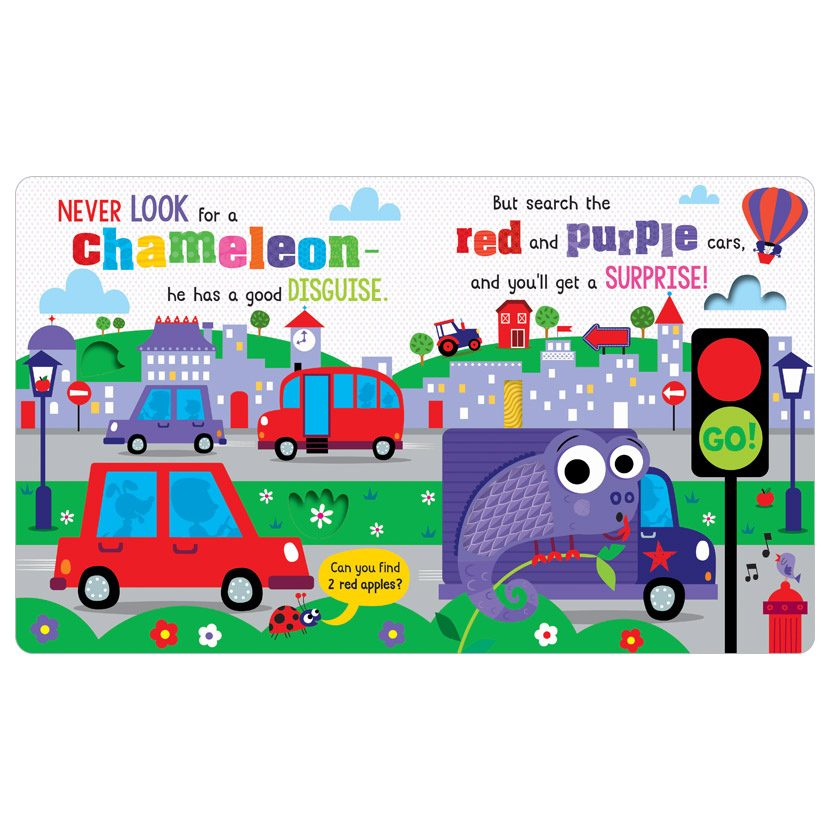 never look for a chameleon!